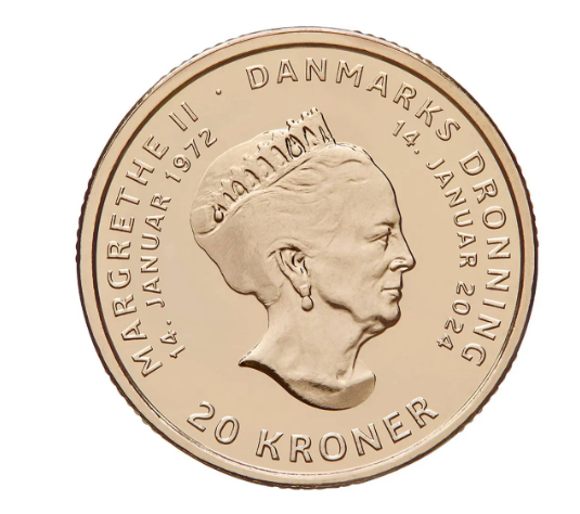 Få Kong Frederiks Tronskiftemønt!