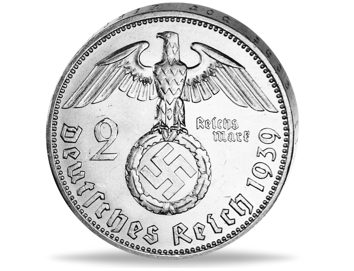 Hitlers Nazisølv - 2 Reichsmark 1936-1939